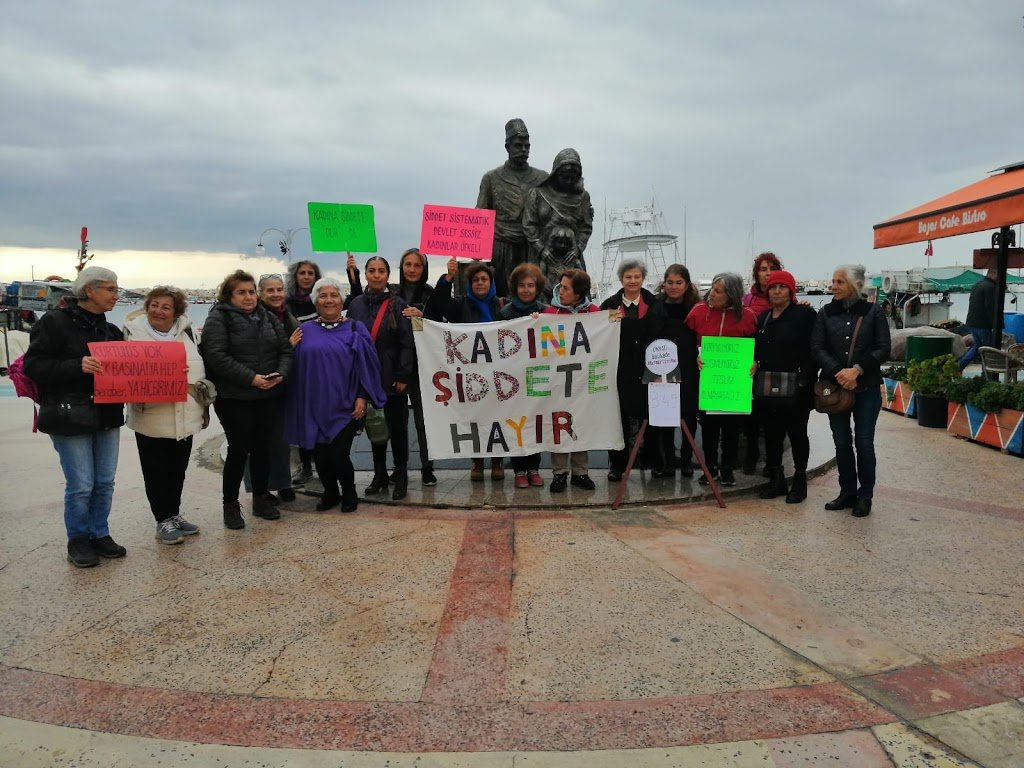 Kadına Yönelik Şiddet Protesto Edildi